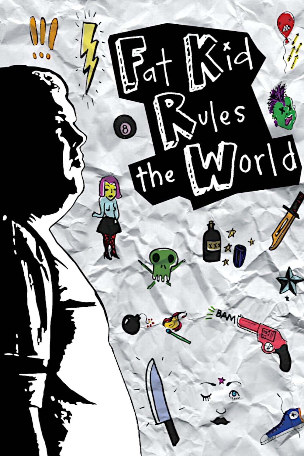 Постер Fat Kid Rules The World